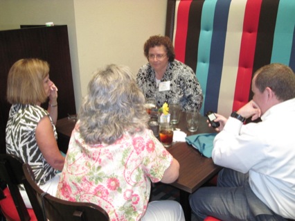 (L-R) Sylvia Pratt, Susie Griffin, Ophie Harriott and Kyle Dubose (all SC)